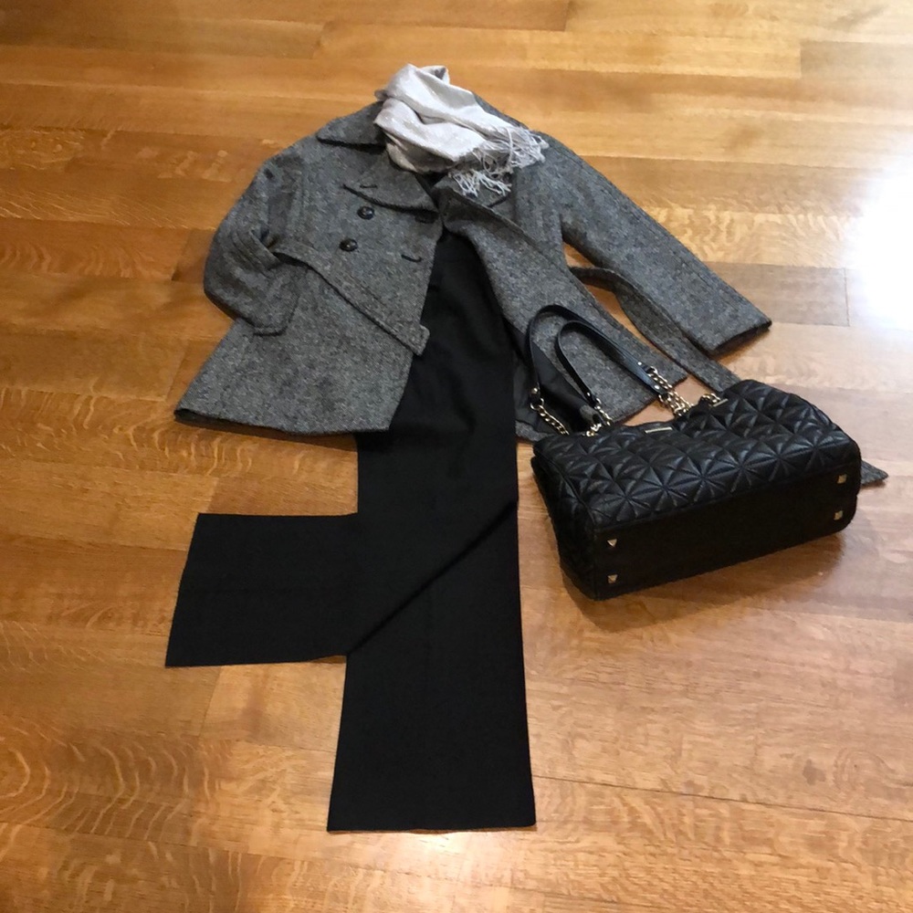Tweed car coat